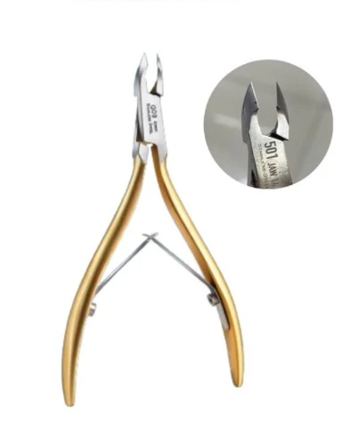 LINDAN ALICATE METALICO DORADO