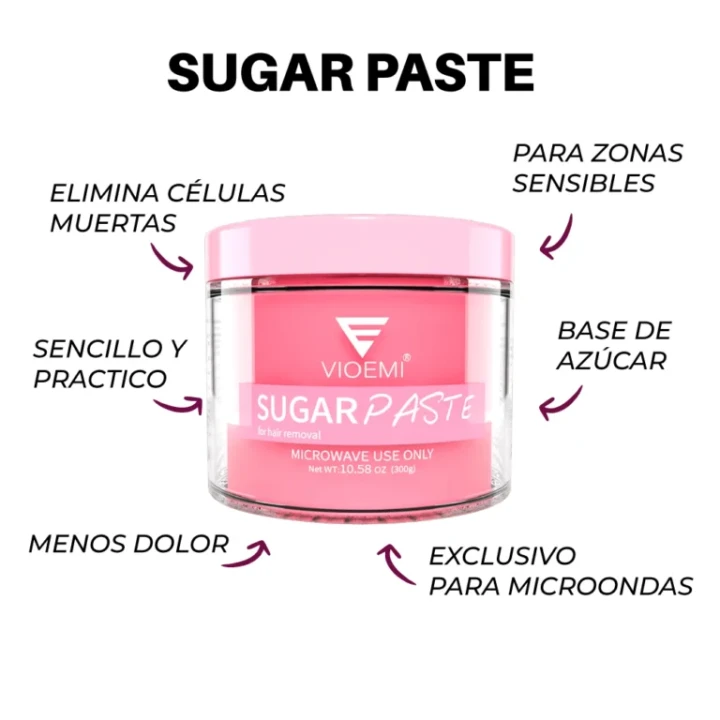VIOEMI KIT CERA FRIA SUGARING 300GR