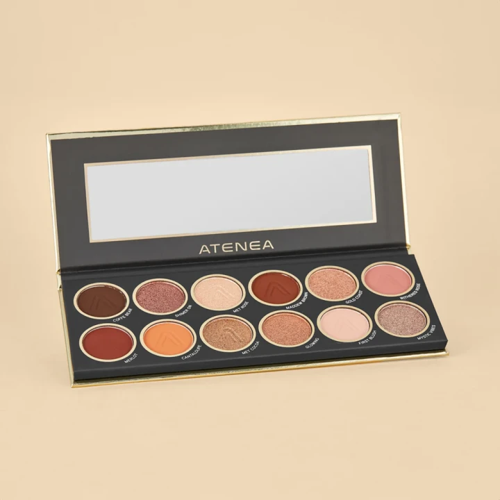 ATENEA SOMBRAS - PALETA DE SOMBRAS 12 TONOS | 1ST FIRST