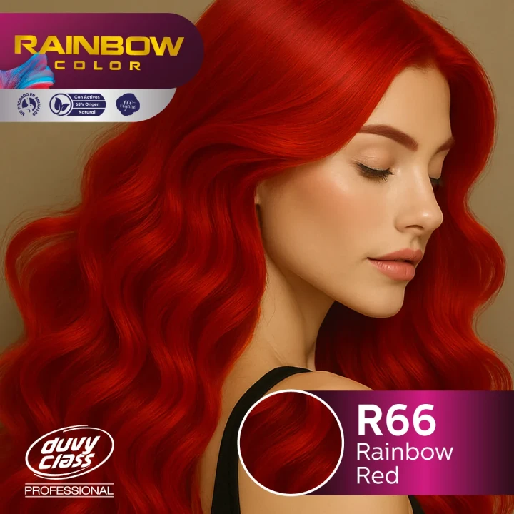 DUVY CLASS TINTE RAINBOW FANTASIA R-66 RED