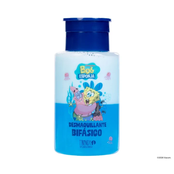 TRENDY DESMAQUILLA BIFASICO BOB ESPONJA DBB2