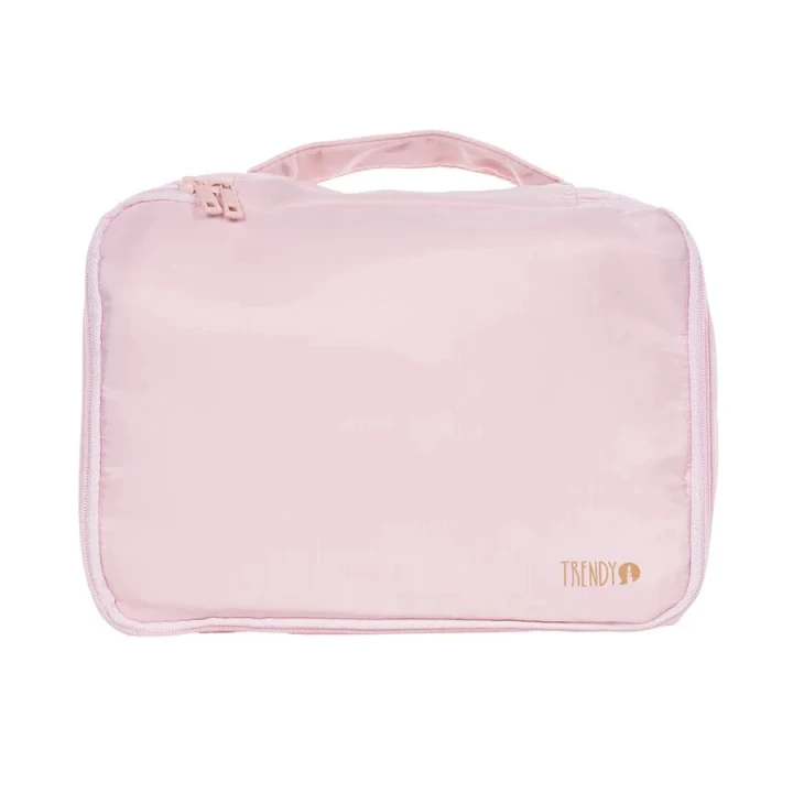 TRENDY COSMETIQUERA VIAJERA ROSADA REF OMT16